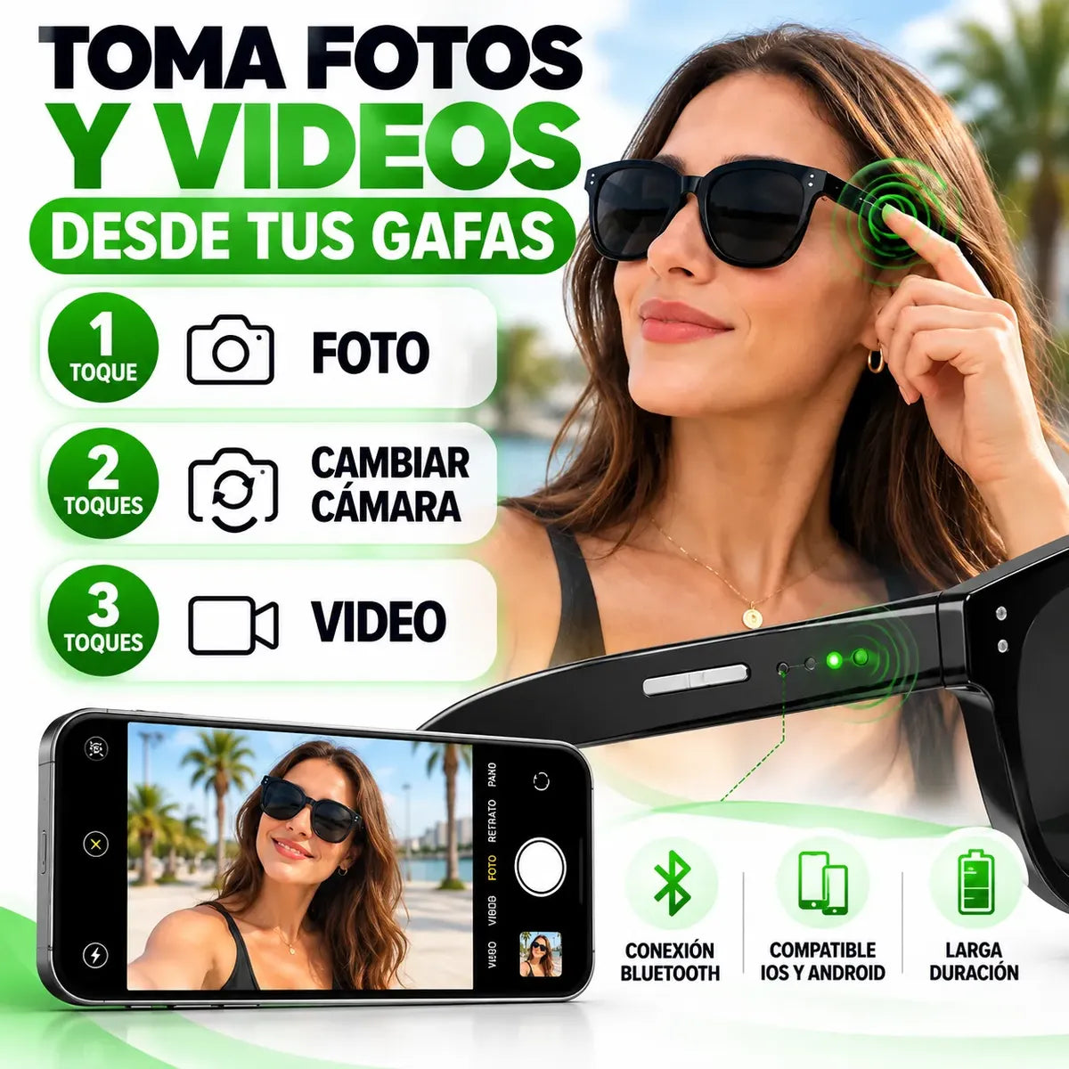 Gafas Inteligentes V1 Pro®