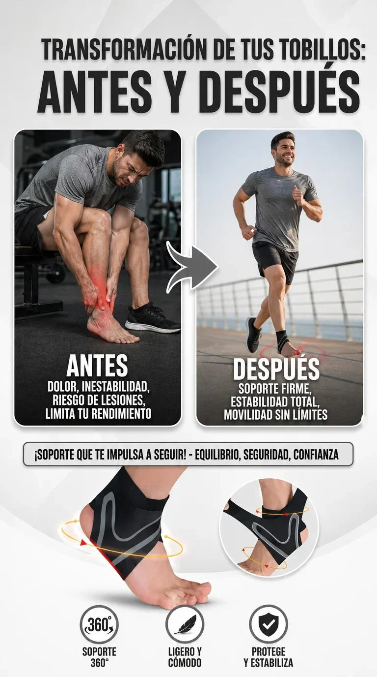 Tobillera de Compresión Pro™ | Vuelve a Caminar, Correr y Entrenar con Confianza