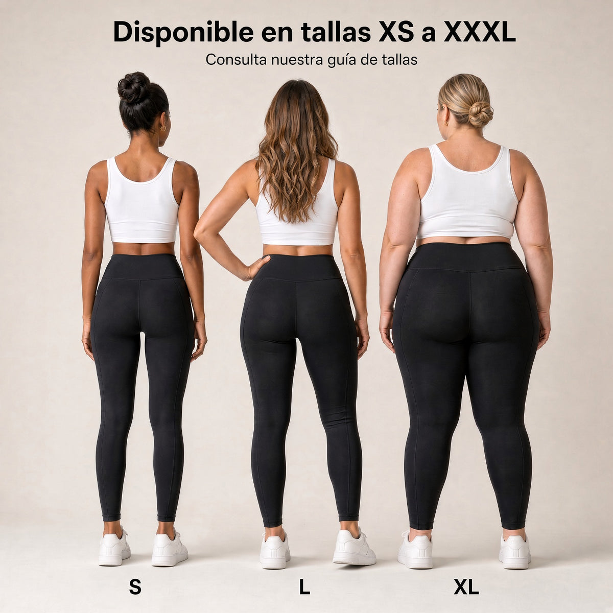 Leggins 2 en 1 Alta Compresión | Leggins y Faja en una Sola Prenda